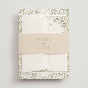 "Avery" - Belly Bands in Lemongrass by Jennifer Wick - Assembled with Invitation