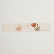 "Giardino" - Belly Bands in Saffron by Vera Lim - Front