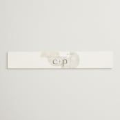 "Camille" - Belly Bands in Stone by Jackie Crawford - Front