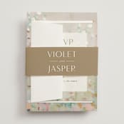 "English Garden" - Belly Bands in Daffodil by Lindsay Megahed - Assembled with Invitation