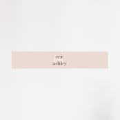 "Loved" - Belly Bands in Champagne by Angela Garrick - Front