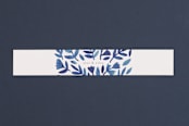 "Wildflower Floral" - Belly Bands in Navy by Katharine Watson - Front