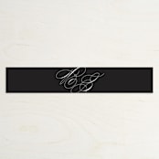 "Downtown" - Belly Bands in Onyx by Lauren Chism - Front