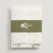 "Rancho" - Belly Bands in Verde by Megan Davis - Assembled with Invitation