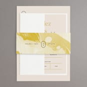 "Brooklynite" - Belly Bands in Bisque by Annie Clark - Assembled with Invitation