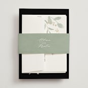 "Enchanted fields" - Belly Bands in Noir by Jennifer Wick - Assembled with Invitation