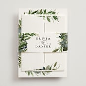 "Side Swept" - Belly Bands in Navy by Susan Moyal - Assembled with Invitation