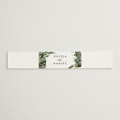 "Side Swept" - Belly Bands in Navy by Susan Moyal - Front