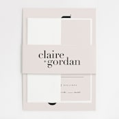 "The Loden" - Belly Bands in Ivory by Kelly Schmidt - Assembled with Invitation