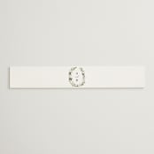 "Lilac Bloom" - Belly Bands in Opal by Susan Moyal - Front
