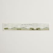 "Countryside" - Belly Bands in Emerald by Petra Kern - Front