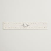 "delicate florals" - Belly Bands in Snow by Lori Wemple - Front