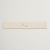 "Infinite" - Belly Bands in Ivory by Angela Thompson - Front