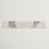 "etched floral" - Belly Bands in Stone by Phrosné Barwood - Front