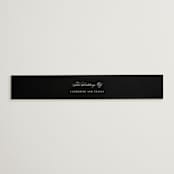 "Classically Elegant" - Belly Bands in Snow by Brandy Folse - Front