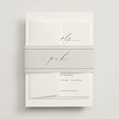 "Join Together" - Belly Bands in Inked by Design Lotus - Assembled with Invitation