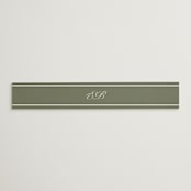 "Boulevard" - Belly Bands in Moss by Megan Davis - Front