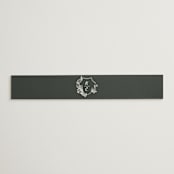 "Botanical Crest" - Belly Bands in Ink by Kelly Watkins - Front