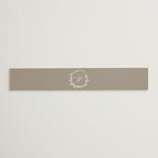 "Romantic Wreath" - Belly Bands in Chantilly by Wildfield Paper Co - Front