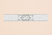 "Ink Detailing Frame" - Belly Bands in Ink by Shiny Penny Studio - Front