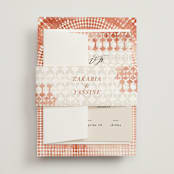 "Moroccan Jewel" - Belly Bands in Sepia Sunset by Zhay Smith - Assembled with Invitation