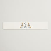 "modern folk" - Belly Bands in Blush by GeekInk Design - Front
