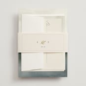 "Lakefront" - Belly Bands in Natural by Robert and Stella - Assembled with Invitation