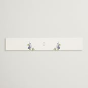 "Wildflower Trellis" - Belly Bands in Iris by Everett Paper Goods - Front