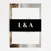 "type" - Belly Bands in Onyx by Lauren Chism - Assembled with Invitation