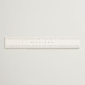 "Lace Trim" - Belly Bands in Cream by Kristen Smith - Front