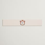 "Swan Crest" - Belly Bands in Royal by Cass Loh - Front