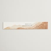 "Watercolor dune" - Belly Bands in Desert by Yuliya Evseeva - Front