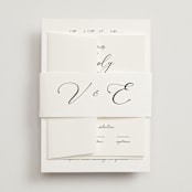"Poem" - Belly Bands in Snow by Maja Cunningham - Assembled with Invitation