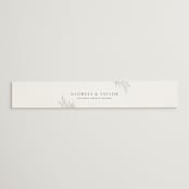 "Etched Frame" - Belly Bands in Eggshell by Robert and Stella - Front