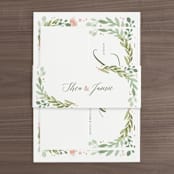 "Garden Glamour" - Belly Bands in Sage by Kristen Smith - Assembled with Invitation
