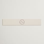 "Delicate monogram" - Belly Bands in Ecru by Hooray Creative - Front