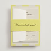 "Campania" - Belly Bands in Limone by Megan Davis - Assembled with Invitation