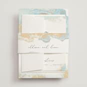 "My tenderness" - Belly Bands in Topaz by Helen Halik - Assembled with Invitation