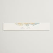 "My tenderness" - Belly Bands in Topaz by Helen Halik - Front
