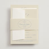 "Luxe" - Belly Bands in Ocean by Baumbirdy - Assembled with Invitation