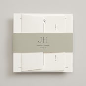 "Modern Romance" - Belly Bands in Obsidian by Jennifer Postorino - Assembled with Invitation