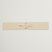 "Modern Fairy Tale" - Belly Bands in Linen by Helena Vitto - Front