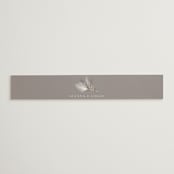 "Pampas & Palms" - Belly Bands in Ash by Kaydi Bishop - Front
