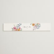 "Floral Pop" - Belly Bands in Tropical by Itsy Belle Studio - Front