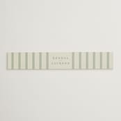 "Framed Floral" - Belly Bands in Mustard by Baumbirdy - Front