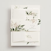 "Grace" - Belly Bands in Porcelain by Leah Bisch - Assembled with Invitation