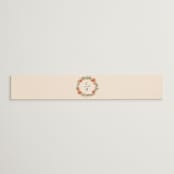 "New Blossoms" - Belly Bands in Peach by Olivia Raufman - Front