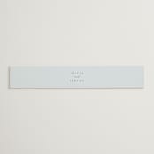 "Calm Water" - Belly Bands in Sky by Nicole Walsh - Front