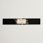 "Peonies & Sage" - Belly Bands in Fawn by Susan Moyal - Front