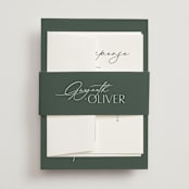 "Flip" - Belly Bands in Forest by Kelly Schmidt - Assembled with Invitation